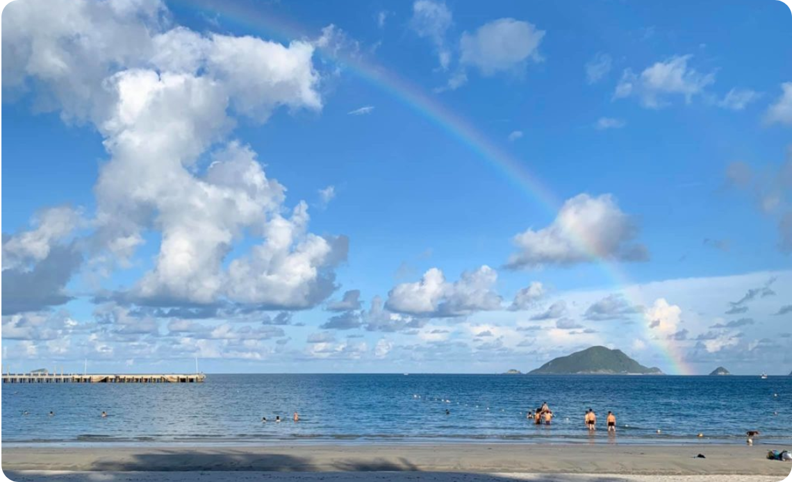 La plage d'An Hai